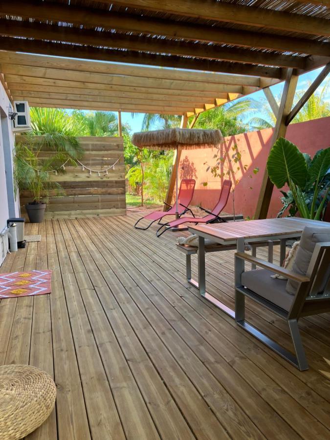 Kazacoco Bungalow A 5 Min A Pieds Du Lagon La Saline Les Bains Zewnętrze zdjęcie