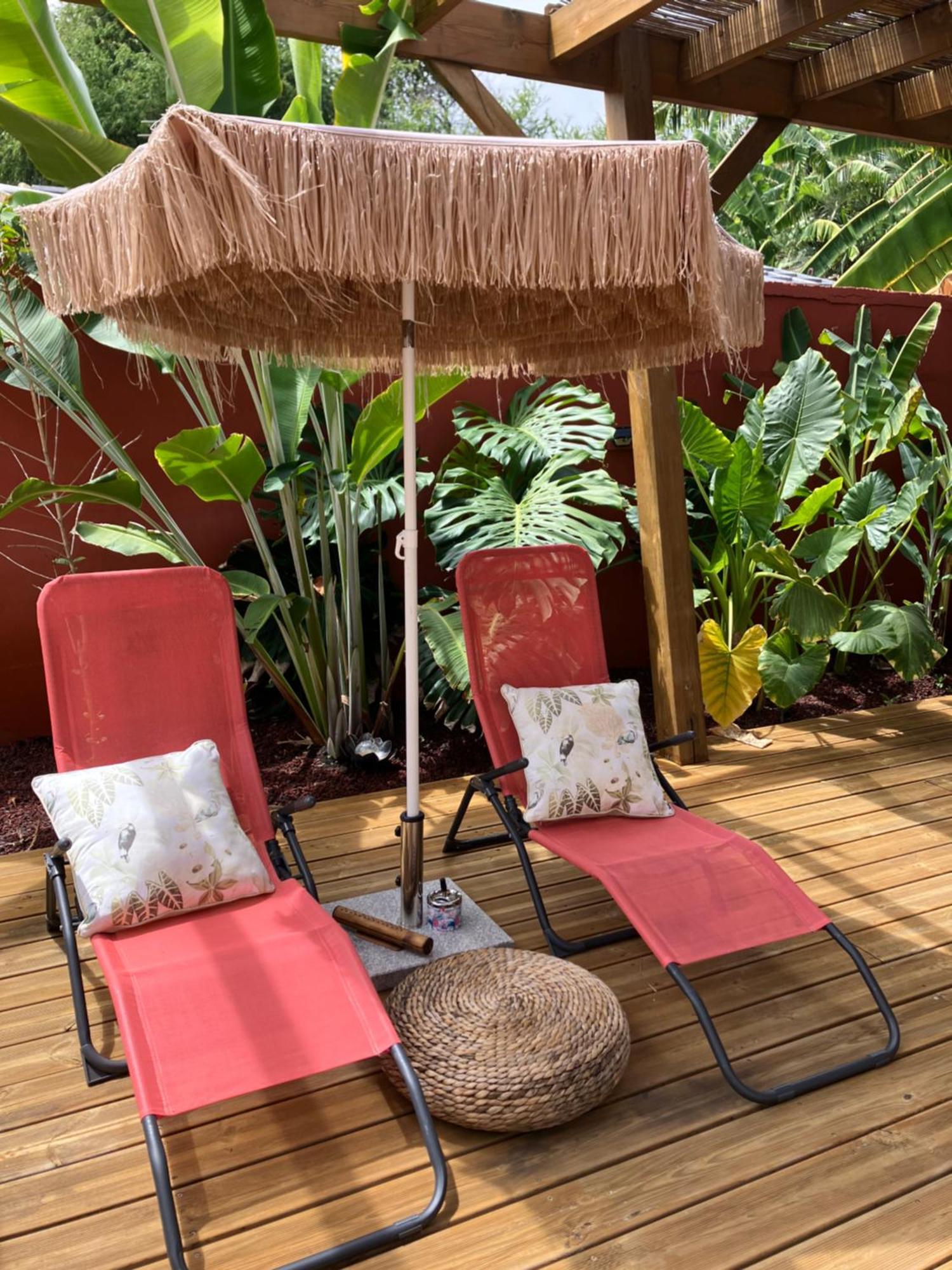 Kazacoco Bungalow A 5 Min A Pieds Du Lagon La Saline Les Bains Zewnętrze zdjęcie