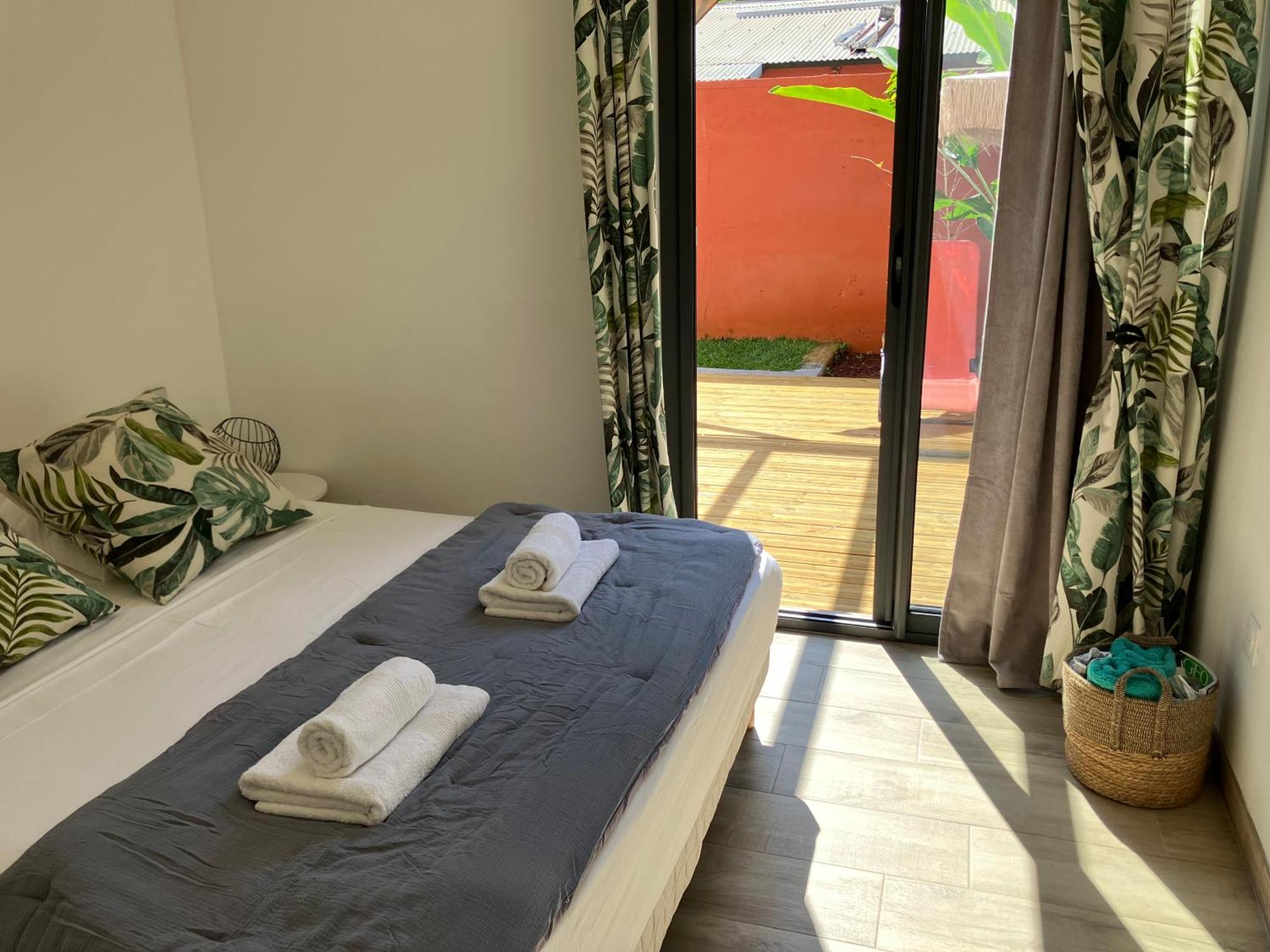 Kazacoco Bungalow A 5 Min A Pieds Du Lagon La Saline Les Bains Zewnętrze zdjęcie