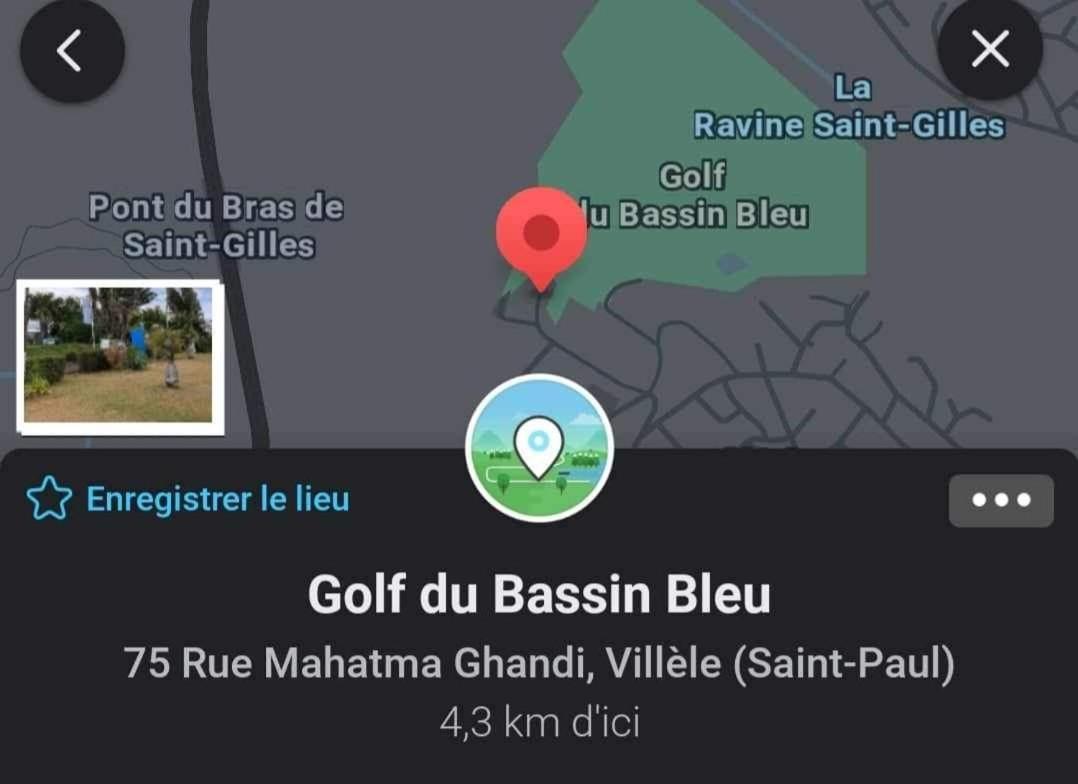 Kazacoco Bungalow A 5 Min A Pieds Du Lagon La Saline Les Bains Zewnętrze zdjęcie
